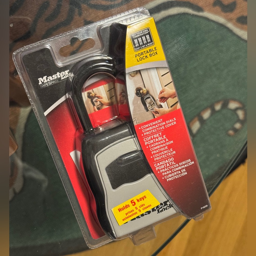 NWT- Master Lock Portable Lock Box